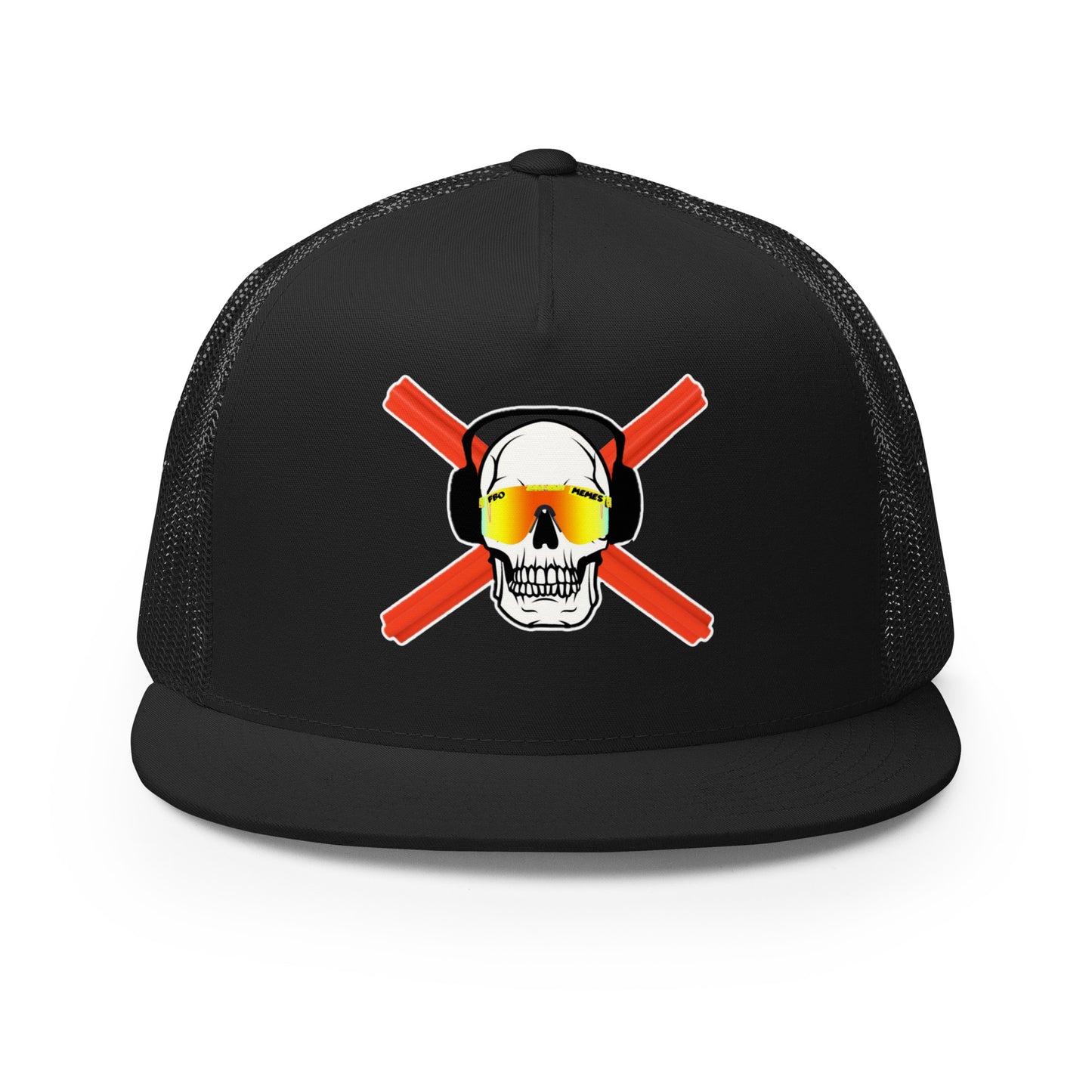 Skull n Wands Trucker Cap