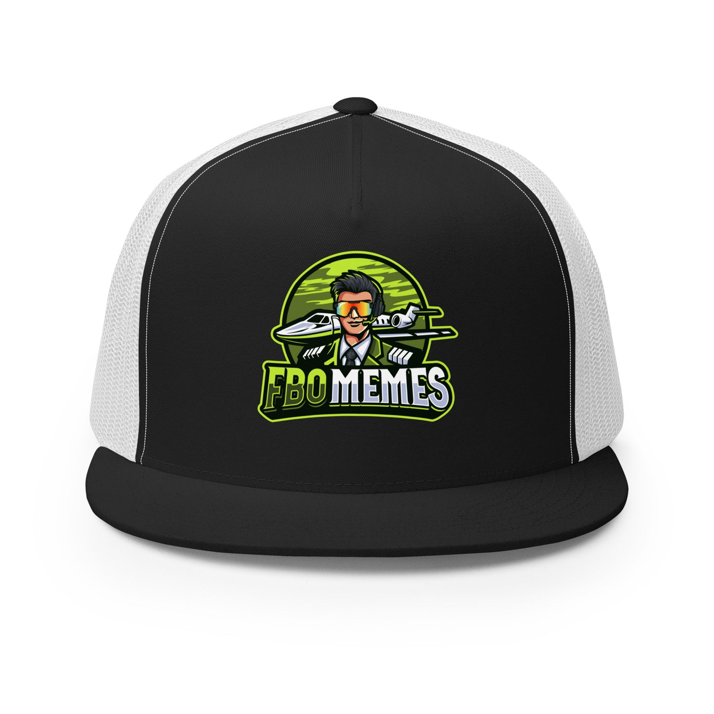 FBO Memes Trucker Cap (Green Logo)