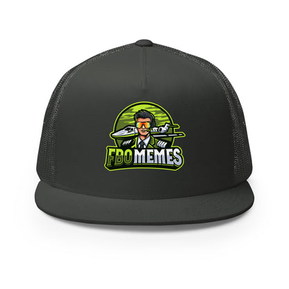 FBO Memes Trucker Cap (Green Logo)