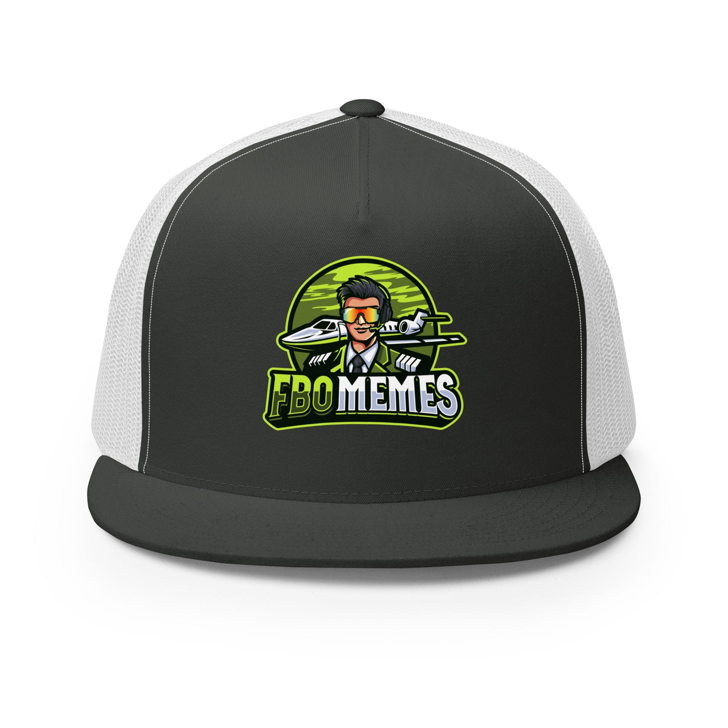 FBO Memes Trucker Cap (Green Logo)