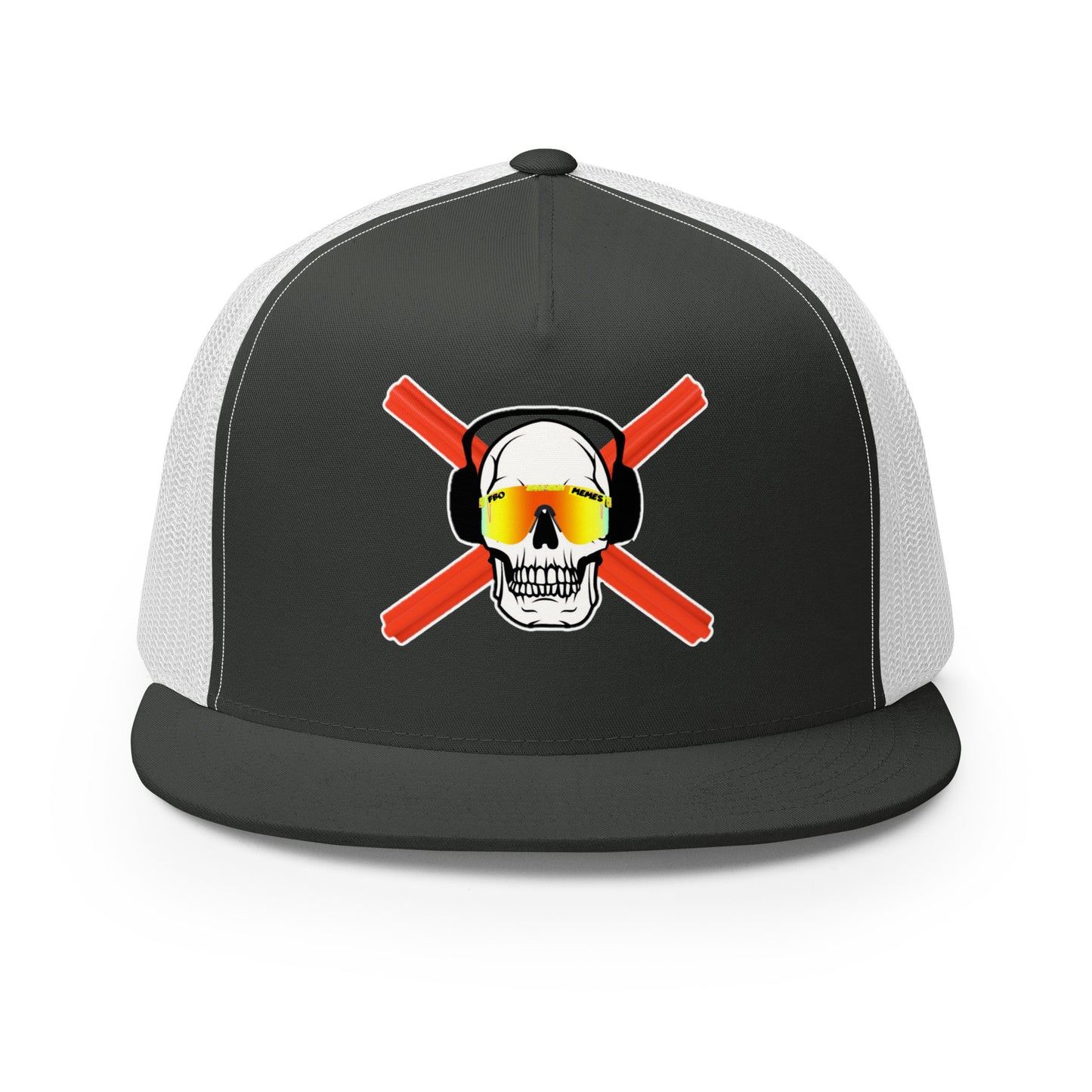 Skull n Wands Trucker Cap