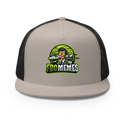 FBO Memes Trucker Cap (Green Logo)