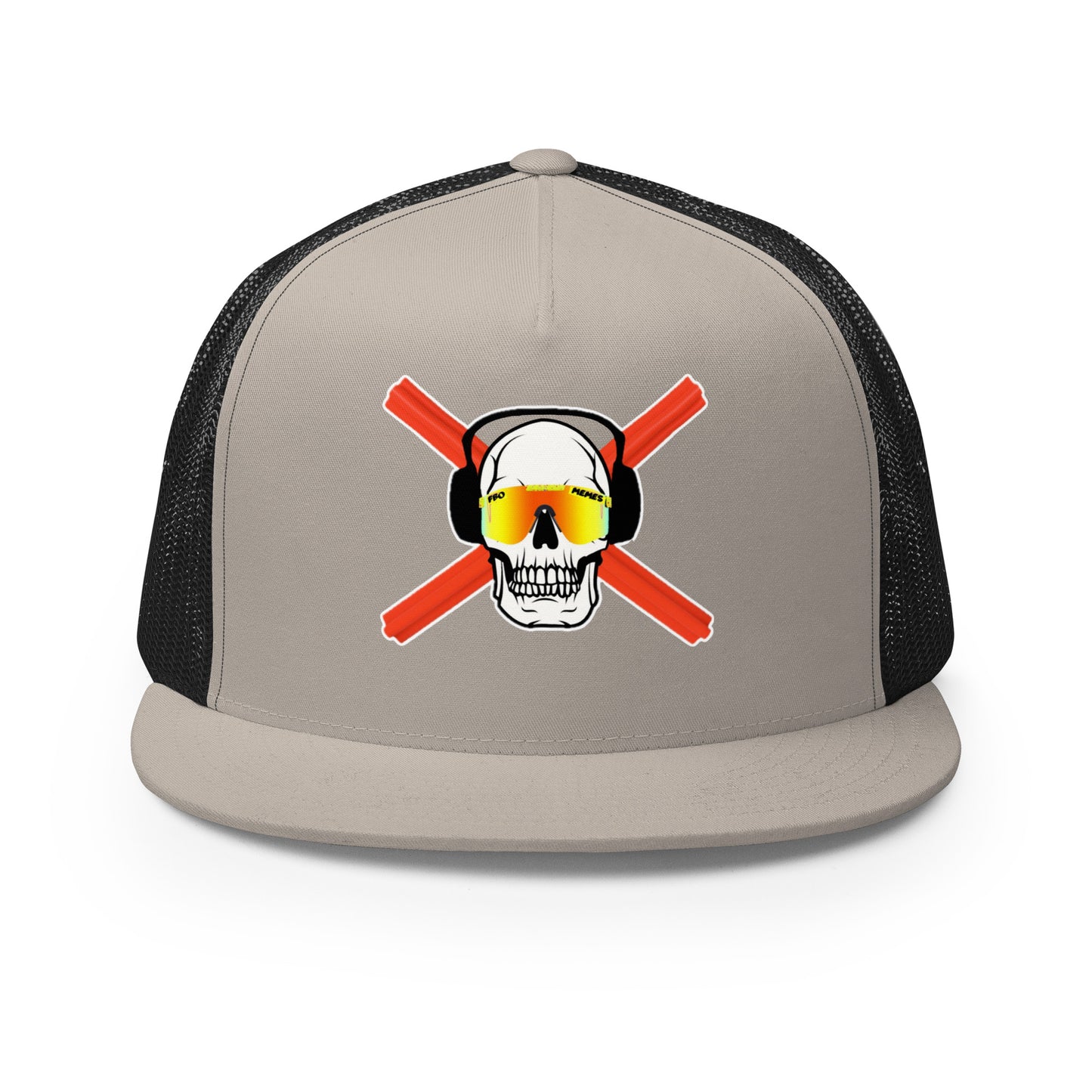 Skull n Wands Trucker Cap