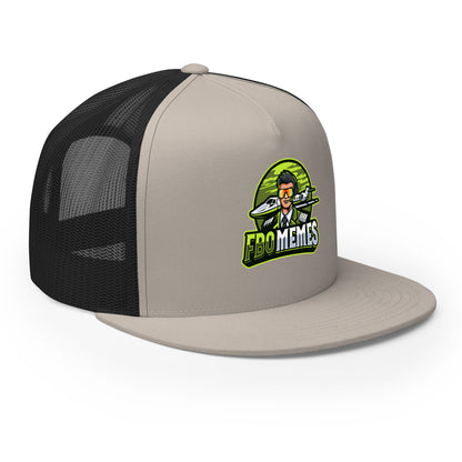 FBO Memes Trucker Cap (Green Logo)