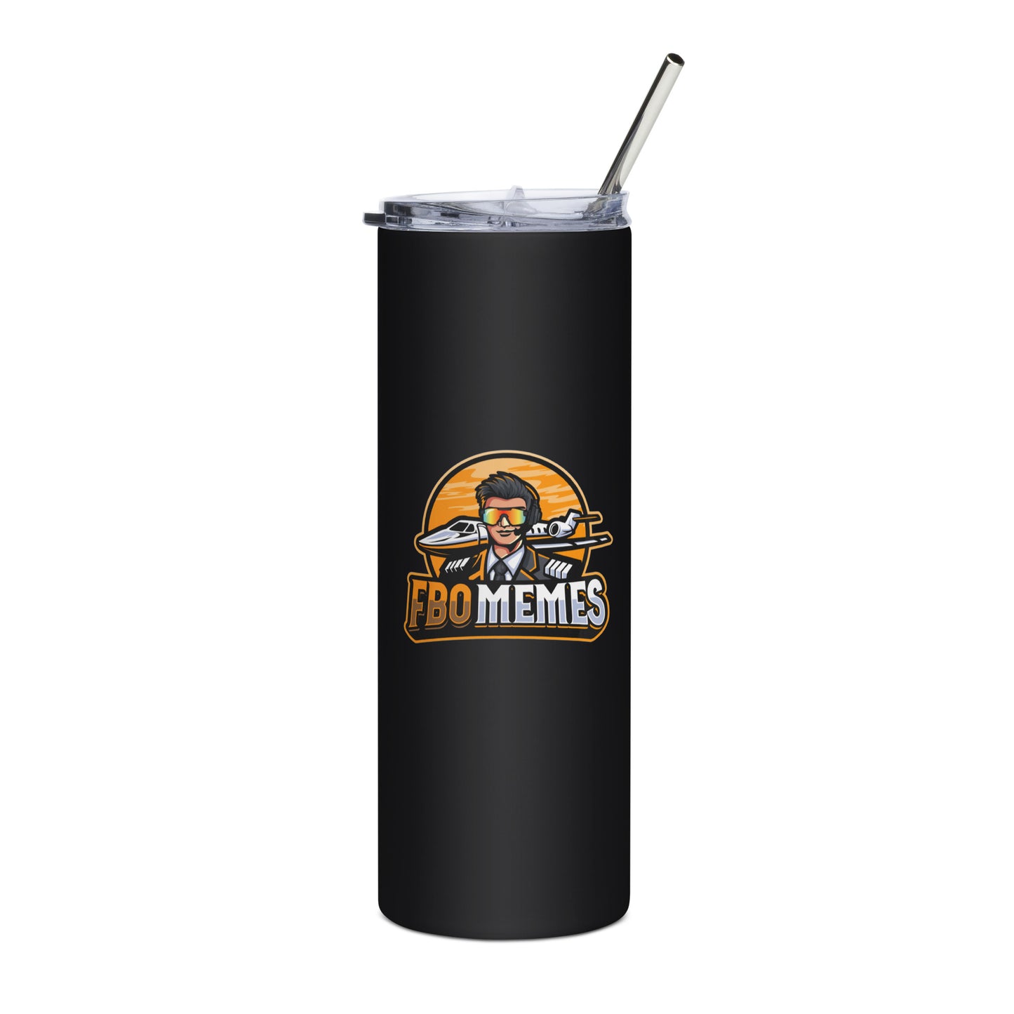 FBO Memes stainless steel tumbler