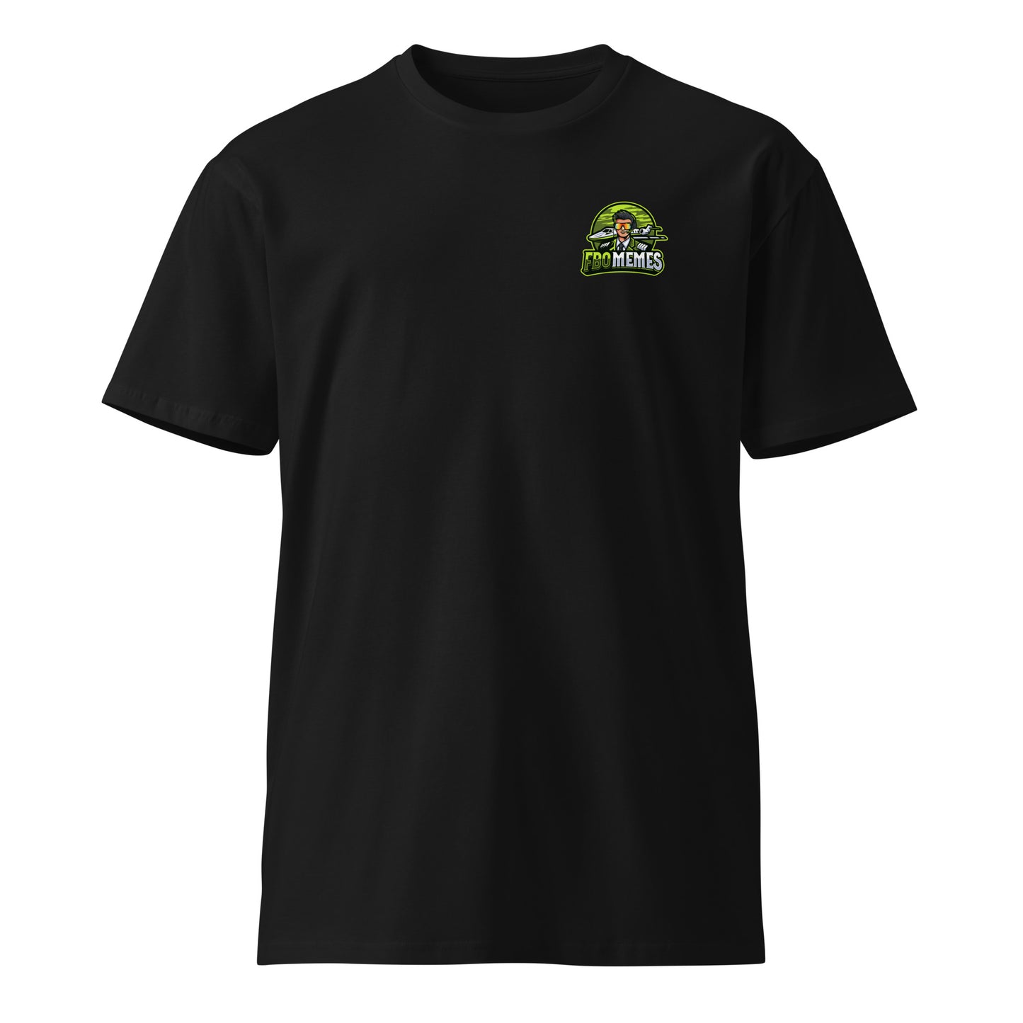 FBO Memes Unisex T-shirt (Green Logo)