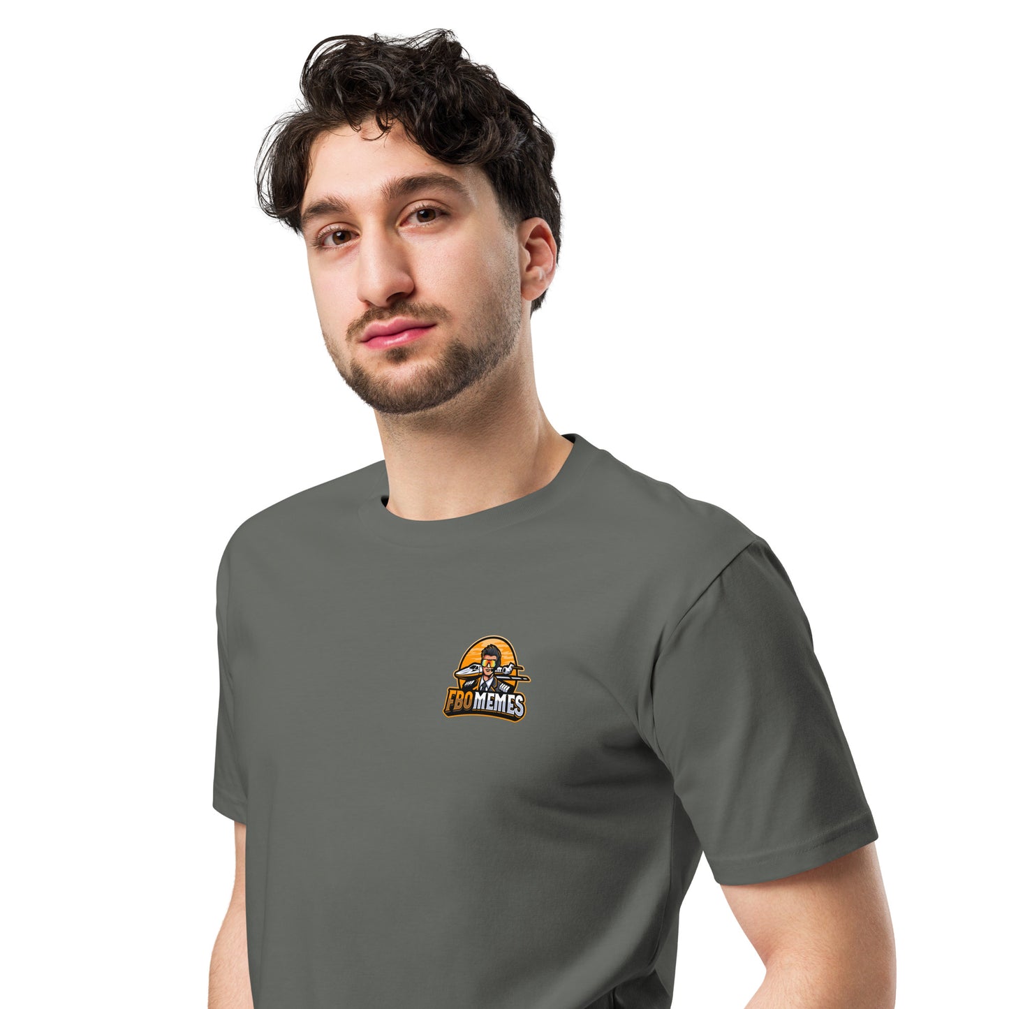 FBO Memes Unisex T-shirt (Orange Logo)